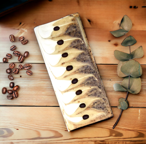 Coffee soap loaf