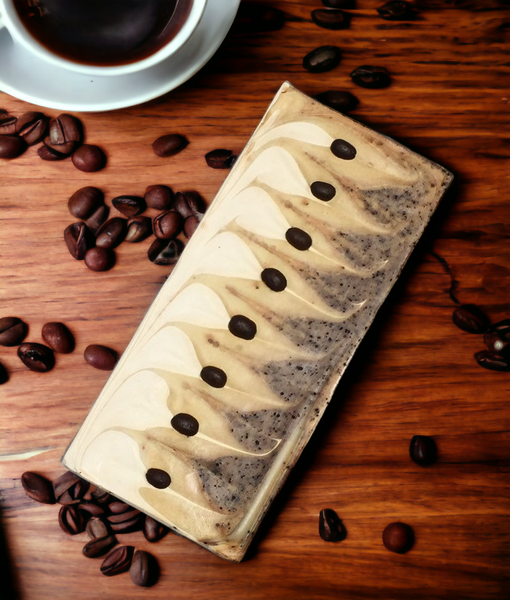 Coffee soap loaf
