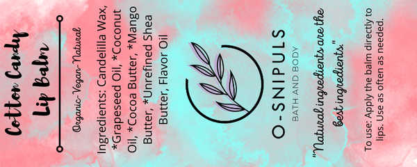 Organic Lip Balms (4 for $20) Message me with your choices!