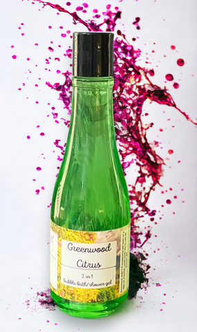Greenwood Citrus Bubble bath and shower gel