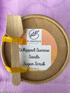 Sunrise sands whipped scrub