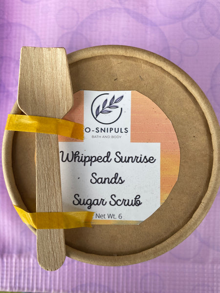 Sunrise sands whipped scrub