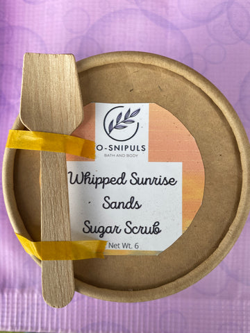 Sunrise sands whipped scrub