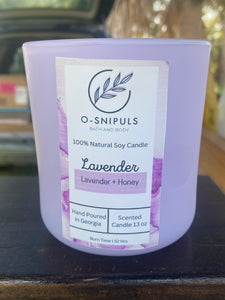 Lavender Candle