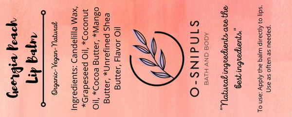 Organic Lip Balms (4 for $20) Message me with your choices!
