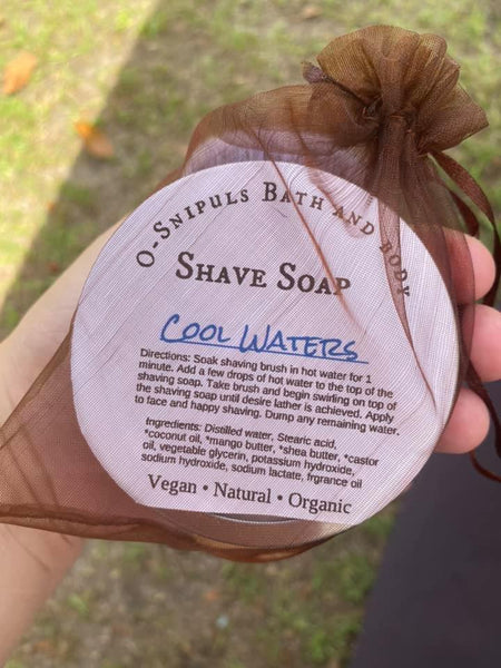 Cool waters shave soap or gift set
