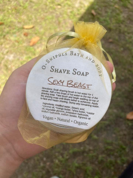 Sexy Beast shave soap or gift set
