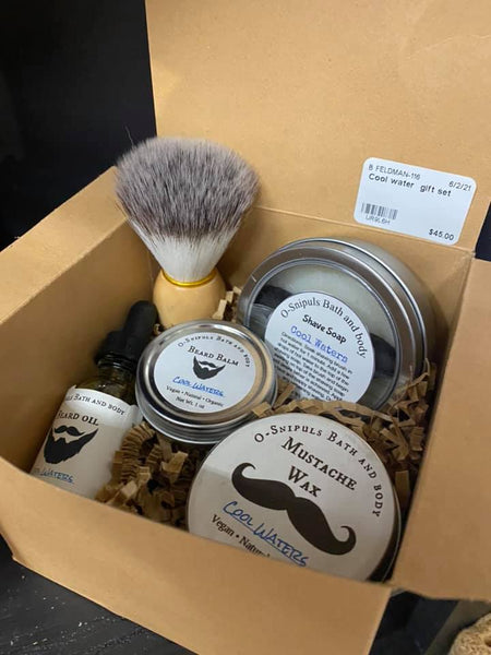 Cool waters shave soap or gift set