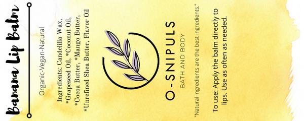 Organic Lip Balm