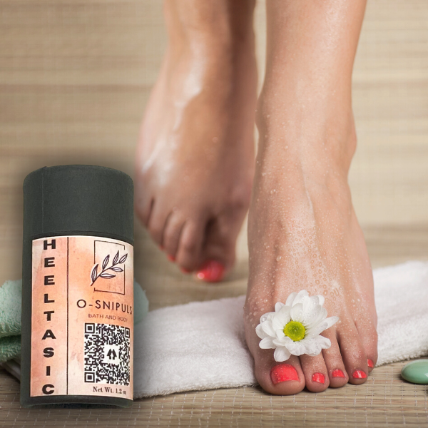 Heeltasic (lotion bar for dry cracked heels)