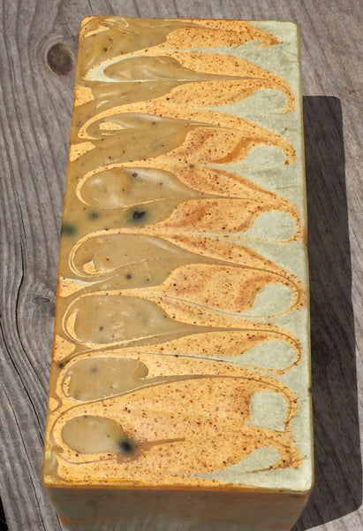 Lemongrass soap loaf