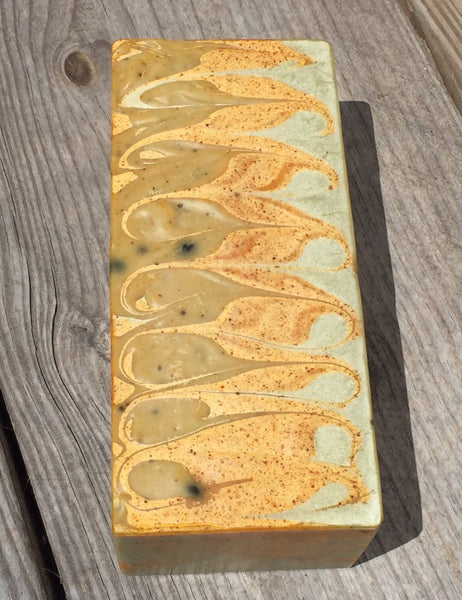 Lemongrass soap loaf