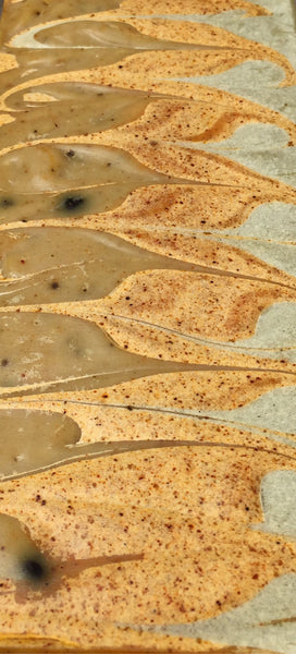 Lemongrass soap loaf
