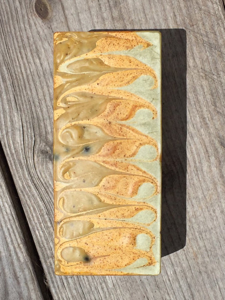 Lemongrass soap loaf