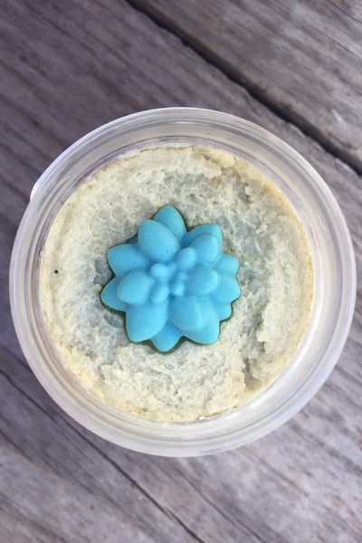 Lemongrass and eucalyptus scrub