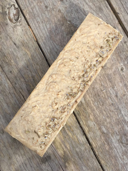 Lavender and spearmint sea moss soap loaf