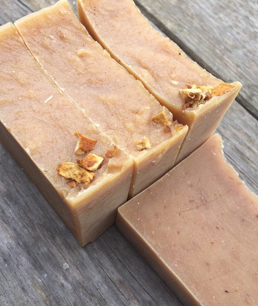 Orange Soap, Sea Moss Soap
