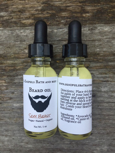 Sexy beast beard oil