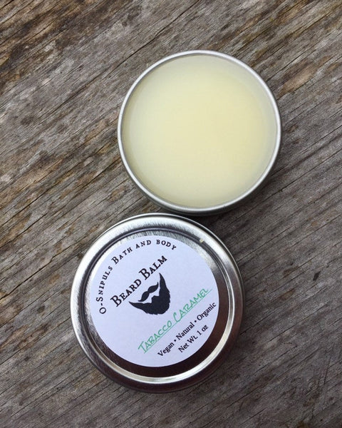 Tobacco caramel beard balm