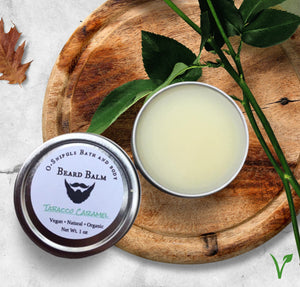 Tobacco caramel beard balm
