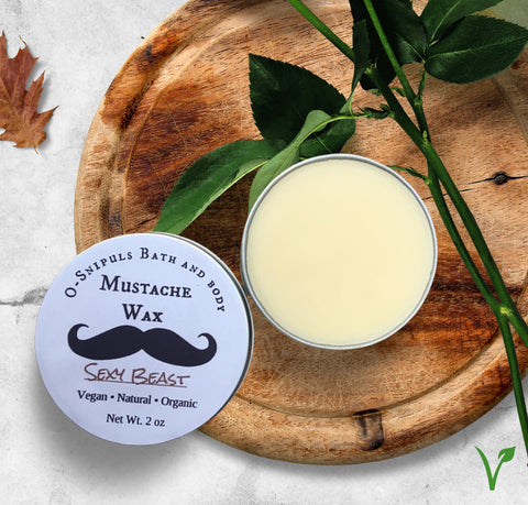 Sexy beast mustache wax