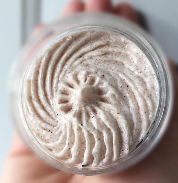 Lavender whipped sugar scrub