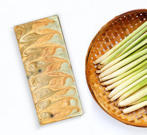 Lemongrass soap loaf