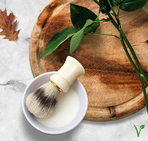 Tobacco caramel shave soap or gift set