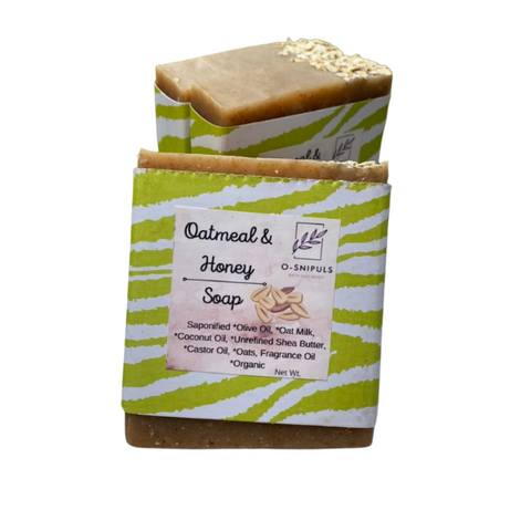 Oatmeal and "Honey" Soap
